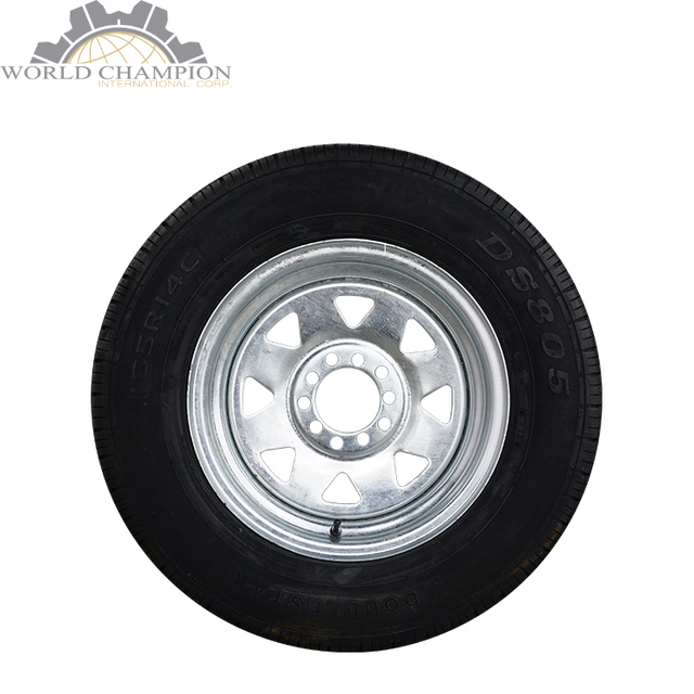 155R13C 8 PLY 13 Inch Sunraysia Wheel Rim & Tyre Package (Multi-fit Rim) Trailer