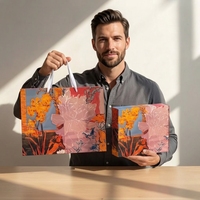 Boîte d'expédition rigide de luxe personnalisée avec logo en feuille d'or rose et design dégradé pour l'image de marque e-commerce haut de gamme et les cadeaux