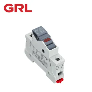 Grl sigorta DIN ray monte RT18 serisi sigorta tutucu 10x38 3p ohnt sigorta tutucu rt26n-32x 32a