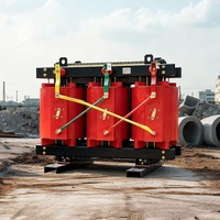 Transformateur de distribution sec triphasé à bobinage toroïdal en aluminium/cuivre Hanbang SCB10/11 315 kVA 10 kV 220 V/400 V