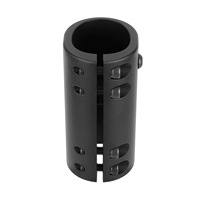 Kit de base de protection fixe pour tige pliable noir-rouge pour trottinette électrique Max G30 - Accessoires de trottinette électrique modifiés