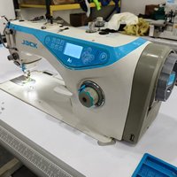 Machine à coudre à point noué informatisée JACK A5 d'occasion Point droit avec coupe-fil automatique pour vêtements