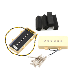 Alnico 5 Single Coil Neck & Bridge Pickups Set para <span class=keywords><strong>guitarra</strong></span> eléctrica estilo <span class=keywords><strong>Jazzmaster</strong></span> - Product Image 2