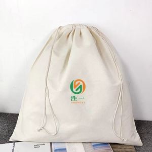 Customized Size Recycled Cotton Canvas Muslin Drawstring <b>Bags</b>-Gift Jewelry Pouch & Cotton Dust <b>Bag</b> with Logo - Product Image 2