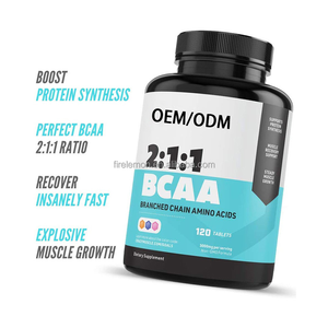 Compresse di <span class=keywords><strong>BCAA</strong></span> (Aminoacidi a Catena Ramificata) ad Alta Purezza OEM ODM, Rapporto <span class=keywords><strong>2</strong></span>:<span class=keywords><strong>1</strong></span>:<span class=keywords><strong>1</strong></span> per Nutrizione Sportiva - Product Image 3