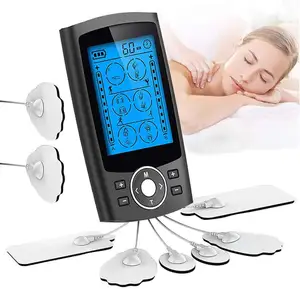 Nuevos productos 2024 Pantalla táctil 24 modos de masaje Periodo Tensastec Unidad de mano Máquina eléctrica para nervios Pulso Masajeador para el dolor de espalda