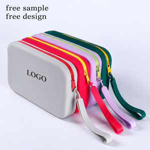 Bolsa de Maquillaje de Gran Capacidad con Logotipo Personalizado, Bolsa de Aseo para Viajes, Compras y Uso Diario para Mujer - Product Image 1