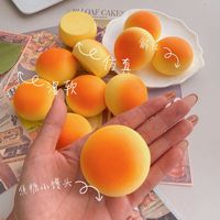 Jouets Squishy Needoh en PU souple à remontée lente, anti-stress, en forme de beignets au fromage, gâteaux, pains et toasts, simulation alimentaire