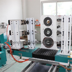 TJ-1512 Tian Jiao CNC tour à bois <span class=keywords><strong>Triple</strong></span> axes pour le travail du bois utilisé faire escalier poteau meubles jambes nouvel état moteur moteur noyau - Product Image 4