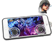 2 pcs/Set Écran Tactile Joystick Smartphone Mobile Mini Joysticks pour Téléphone Tablette Jeux