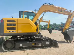 SDLG E675H 7.5ton <b>small</b> crawler excavator for municipal road renovation pipeline laying farm leveling landscaping and <b>small</b> quar - Product Image 1