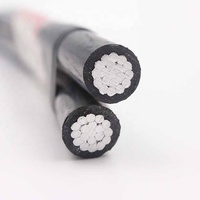 Câble CAAI XLPE autoportant de 2x16mm, 3x25+16mm, 3x50+25mm², câble ABC, prix