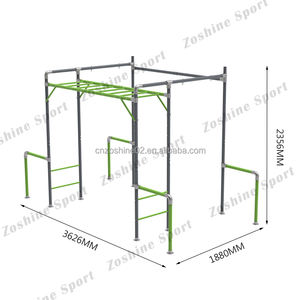 Zoshine Child Interaction Monkey Bars con pista deslizante emparejada con columpio seguro para escalar y jugar MARCO PARA NIÑOS - Product Image 5