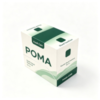 Boîte de présentation en carton personnalisée, emballage prêt à l'emploi (SRP), plateau de rangement pliable à déchirure facile (PDQ), unité de présentation de comptoir pour la vente au détail