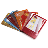 Tarjeta Magnética de PVC Transparente con Código QR Personalizado Smart One, con Ventana Transparente, Impresión Offset, 85.5x54mm
