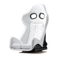 Siège sport RECARO Pole Position pour voitures de course General Motors, cadre stable en fibre de verre brillante et carbone, pour voitures modifiées