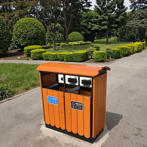 Botes de <span class=keywords><strong>basura</strong></span> personalizados de plástico y madera para exteriores, con capacidades que van desde 8 <span class=keywords><strong>litros</strong></span> a <span class=keywords><strong>200</strong></span> <span class=keywords><strong>litros</strong></span>, en diseño rectangular con tapas - Product Image 2