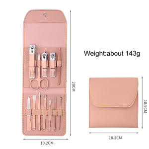 ชุดทำเล็บมือเล็บเท้าแบบมืออาชีพกรรไกรตัดเล็บสแตนเลส16อิน1สำหรับดูแลเล็บเท้าและหนังกำพร้าพร้อมโลโก้ที่กำหนดเอง - Product Image 4