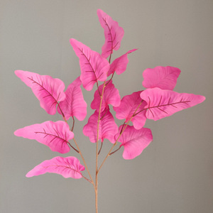 Fleurs artificielles pour mariage, roses rouges et roses, orchidées papillon, hortensias en soie pour bouquet de mariée, décoration de toile de fond pour événements - Product Image 4