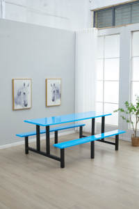 2025 High Quality Dining <strong>Table</strong> and Chair Set <strong>Canteen</strong> Furniture for Restaurant and Hotel Dining Room Food Court Special Used - Product Image 6