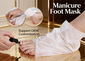 Fabricant de masques pour les pieds sur mesure, OEM, masque exfoliant hydratant pour les pieds, masque pour les pieds à étiquette privée, adoucissant pour les pieds et les jambes - Product Image 5