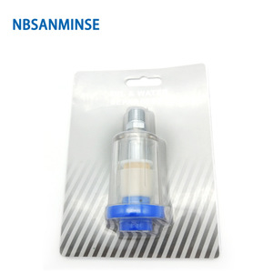 Filtre pour aérographe NBSANMINSE SMWST02 1/4 po avec vidange manuel en résine PP, accessoire pour outil pneumatique - Product Image 4