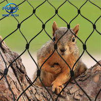 Cage pour animaux en treillis métallique en acier inoxydable, résistance élevée, barrière de sécurité pour volailles et jardin
