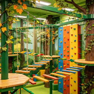 Jungle Quest Elite, Proyecto de Parque de Aventuras Interior Personalizado, Circuito de Cuerdas, Experto en Parques Infantiles al Aire Libre - Product Image 5