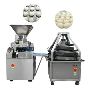 HNOC Volumetric Pita Bread Tortilla Dough Ball Divider Rounder Maker Automatic Dough Divide and Roller Machine