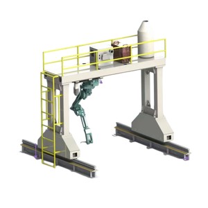 Peralatan las Servo portabel pemosisian Las putar dengan meja putar dan penggulung - Product Image 1