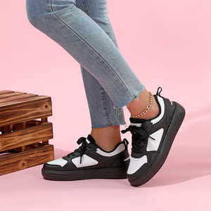 Zapatillas de plataforma estilo baloncesto para mujer, con aumento de altura, de la fábrica de Wenzhou, calzado deportivo informal para mujer - Product Image 5