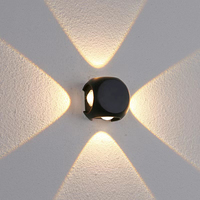 Lampes murales en aluminium LED diagonales pour l'intérieur, modernes et simples, pour la maison, le bureau et le jardin
