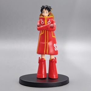 Ventas calientes 6 estilos Egg Head Island One Pieced <span class=keywords><strong>Luffy</strong></span> Zoro Sanji Nami Beautiful Girl Standing Posture Figuras de acción - Product Image 2