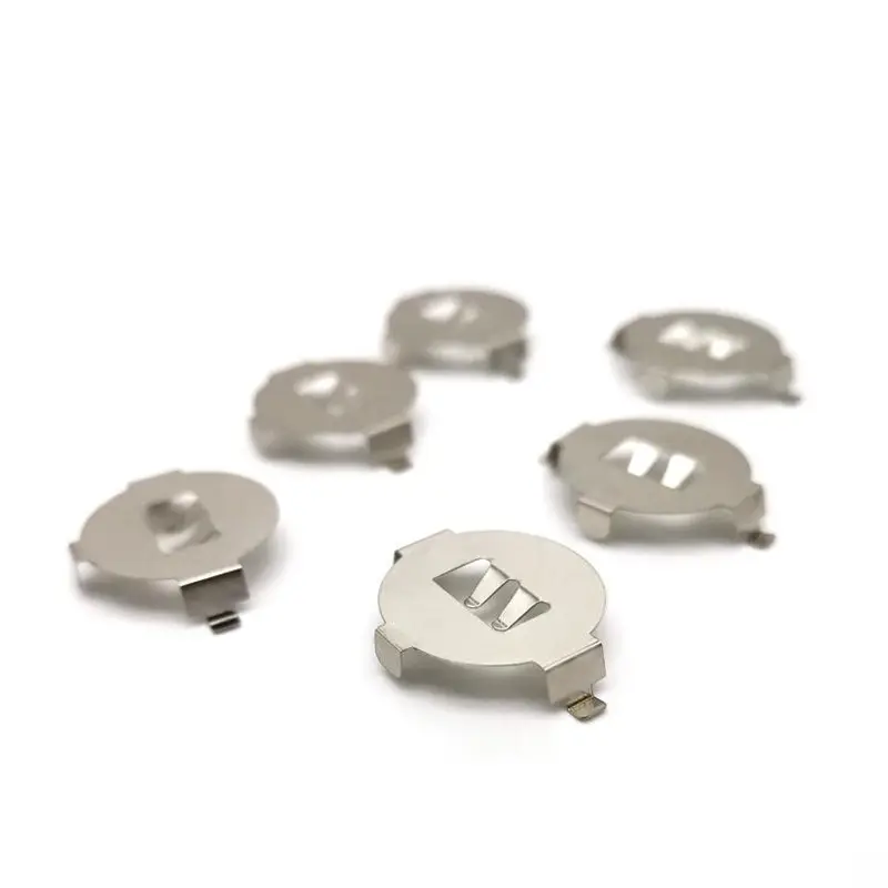 Button battery electrode contact piece Positive and negative battery conductive metal