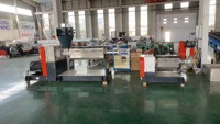 Nouvelle extrudeuse à double vis pour le recyclage des déchets plastiques, granulateur de recyclage, contrôle PLC, moteur haute puissance pour PP PE PVC PET ABS