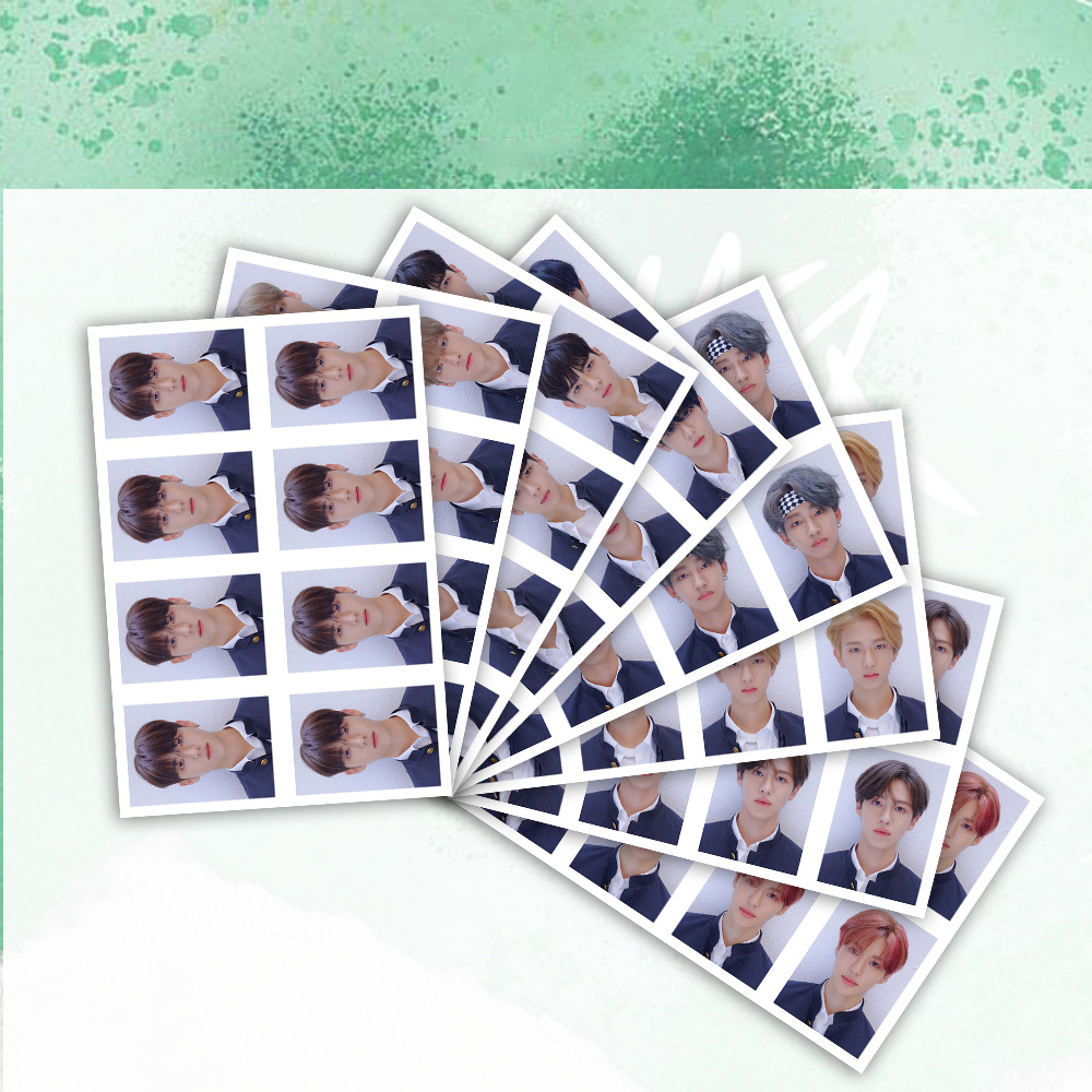 KPOP EPEX Member One Inch Personal ID Photo Cards Baekseung Keum