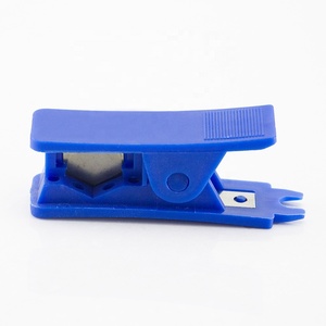 Coupe-tuyaux pneumatique manuel de couleur bleue, outils miniatures pour tuyaux en polyuréthane PE PU, coupe-tuyaux pneumatique manuel en nylon - Product Image 5