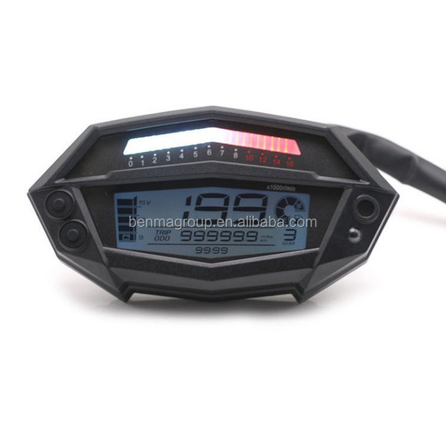 Z1000 Motorcycle Dirt Bike Lcd Display Speedometer