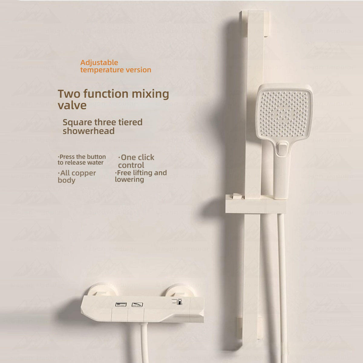 White second floor, constant temperature, elevator access