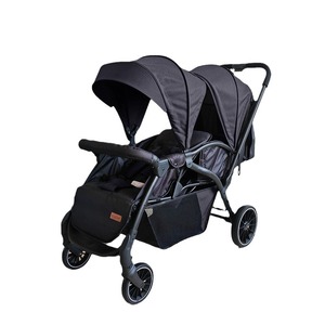 Passeggino leggero e multifunzione con cestino per dormire pieghevole per neonati che i bambini possono sedersi e reclinare - Product Image 1