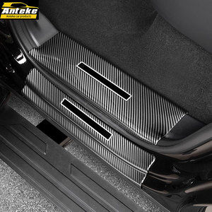 <span class=keywords><strong>ถัง</strong></span>400ติดผนังรุ่น2023 ABS คาร์บอนไฟเบอร์สแตนเลสโครเมี่ยมอุปกรณ์ภายนอกสำหรับขอบประตู - Product Image 1