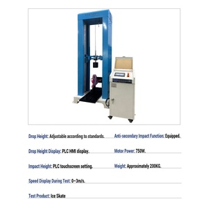 Machine d'essai verticale pour patins à roulettes avec <span class=keywords><strong>module</strong></span> <span class=keywords><strong>de</strong></span> marteau <span class=keywords><strong>de</strong></span> chute réglable pour test <span class=keywords><strong>de</strong></span> performance <span class=keywords><strong>de</strong></span> résistance aux chocs des patins - Product Image 5