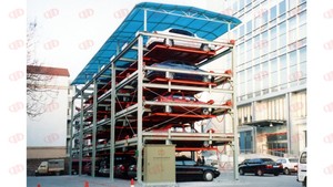 Système de stationnement vertical économique et sûr, type PSH4, élévateur de stationnement, équipement de carport extérieur, livraison rapide - Product Image 3