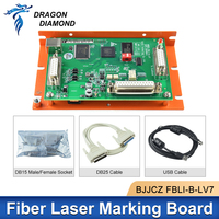 Système de contrôle BJJCZ LV7, cartes de commande Jcz pour machine de marquage laser à fibre CO2 UV, carte mère de commande, marqueur laser