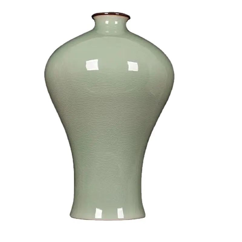 Made In China High Quality Bag Design Flower Vases Decor Ceramic Vase Home