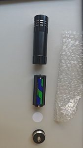 9LED ánh sáng màu tím 395 UV đèn pin cầm tay mini đèn cho tiền tệ xác minh UV chữa huỳnh quang thử nghiệm - Product Image 6