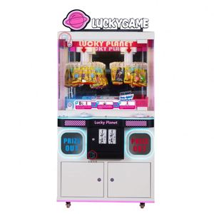 Máquina de Grúa Operada con Monedas, con Construcción Metálica y Luces Intermitentes, para Uso Comercial en Centros Comerciales - Product Image 1