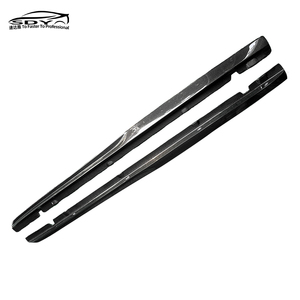กระโปรงข้างผ้าคาร์บอนไฟเบอร์สำหรับรถเมอร์เซเดสเบนซ์ W205 <span class=keywords><strong>C</strong></span> คลาส C63 W205รุ่นกีฬา - Product Image 5