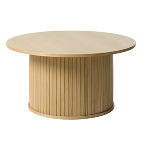 Combohome Wooden Side <strong>Table</strong> Natural <strong>Bamboo</strong> Color - D:50 cm Circle <strong>Coffee</strong> <strong>Table</strong> for Living Room - Product Image 3