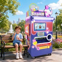 Dispensador de Helado Suave Automático de 12L con Pantalla Táctil y Actualizaciones Remotas del Sistema OTA en la Nube